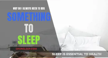 The Comfort of Hugging Something to Sleep