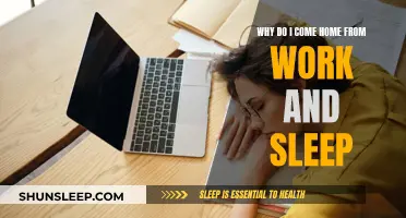 The Working Day's End: Sleep's Sweet Embrace