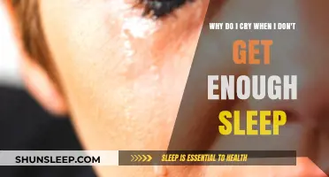 Sleep Deprivation and Tears: Understanding the Emotional Impact of Lack of Sleep