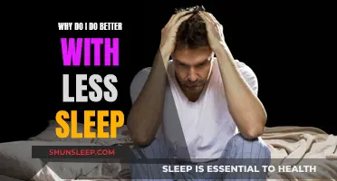 Less Sleep, More Energy: Why?