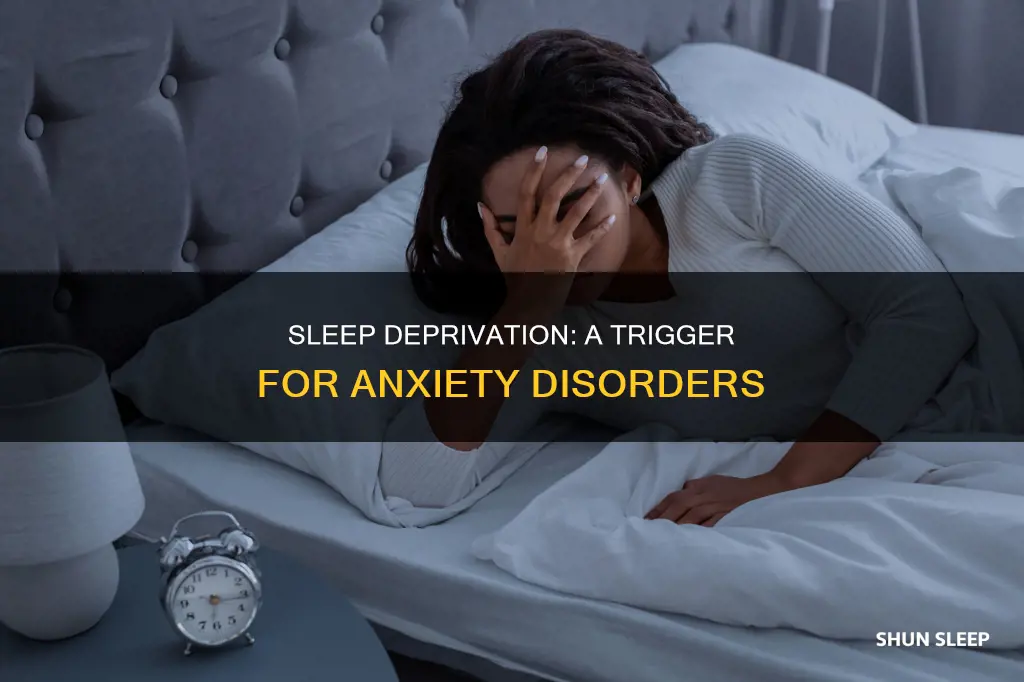 why do i feel more anxious without sleep