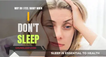 Sleep Deprivation's Physical Impact: Shaky Body, Unsteady Mind