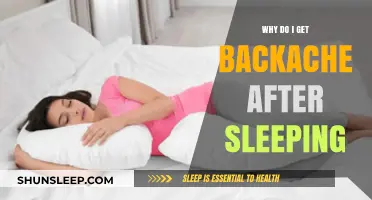 Why Do I Get Backache After Sleeping? Causes and Solutions