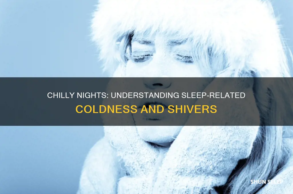 why do i get cold when i sleep and shivers