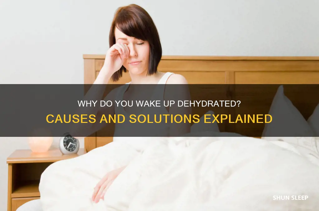 why do i get dehydrated after sleeping