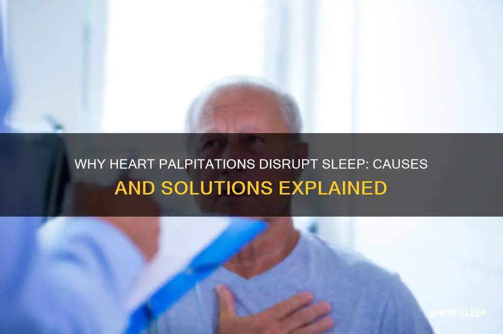 why do i get heart palpitations when i sleep