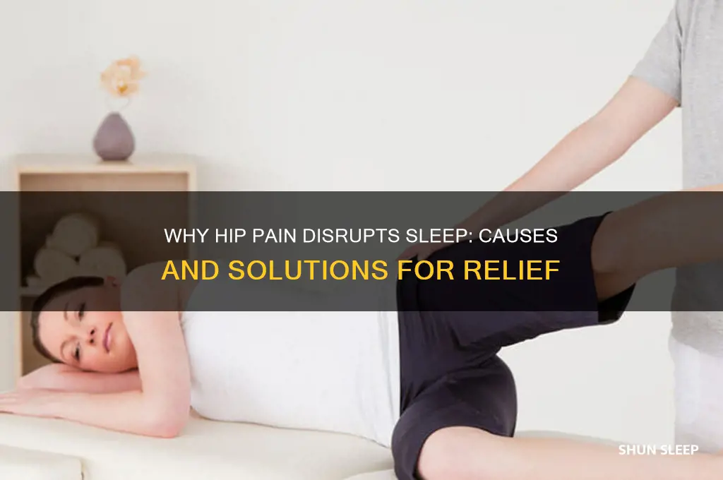 why do i get hip pain when i sleep
