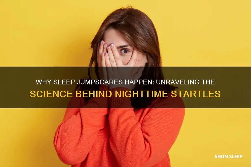 why do i get jumpscared in my sleep