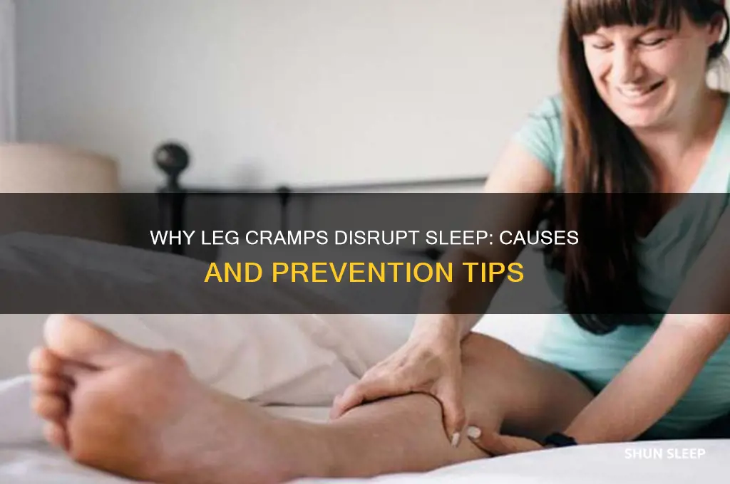 why do i get leg cramps while sleeping