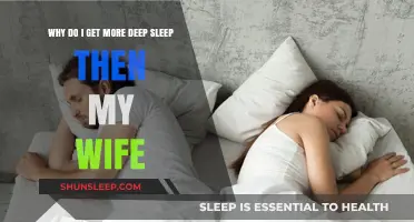 Why I Get More Deep Sleep Than My Wife: Exploring the Differences