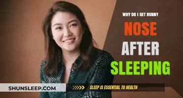 Why Does My Nose Run After Waking Up? Explained