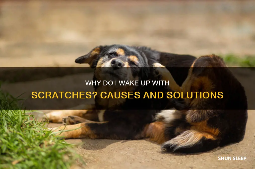 why do i get scratches when i sleep