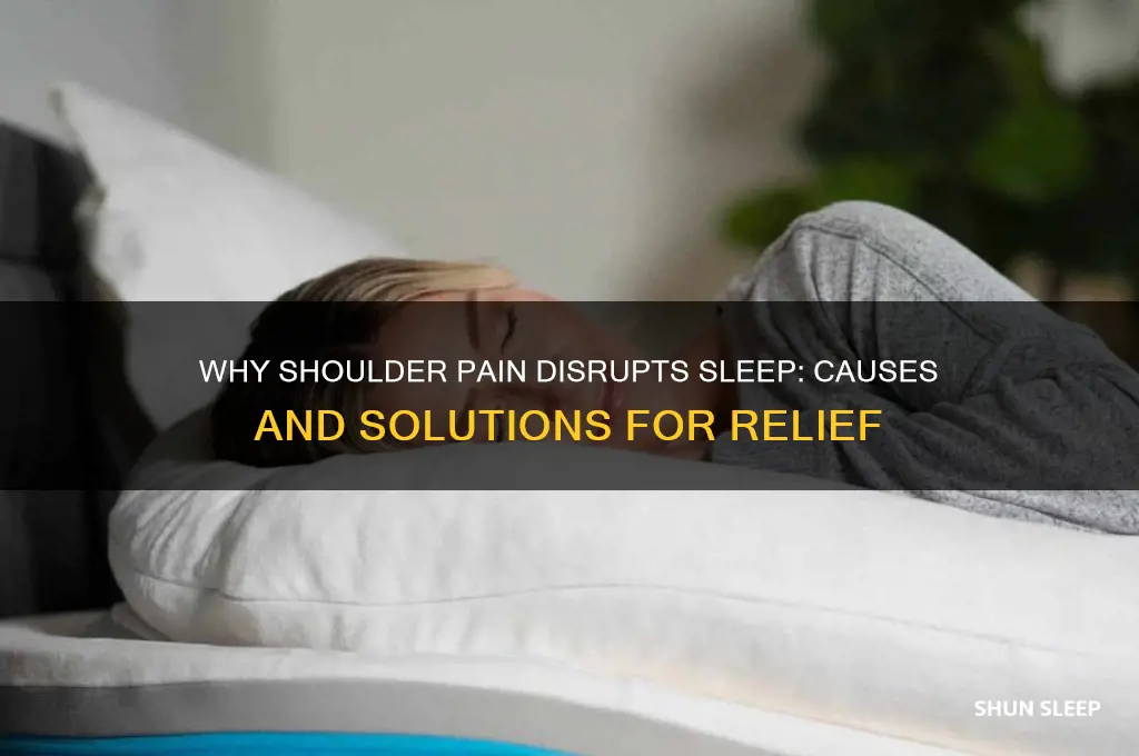 why do i get shoulder pain when i sleep