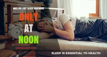 Noon Sleep Struggles: Unraveling the Mystery of Midday Sleep Disorders
