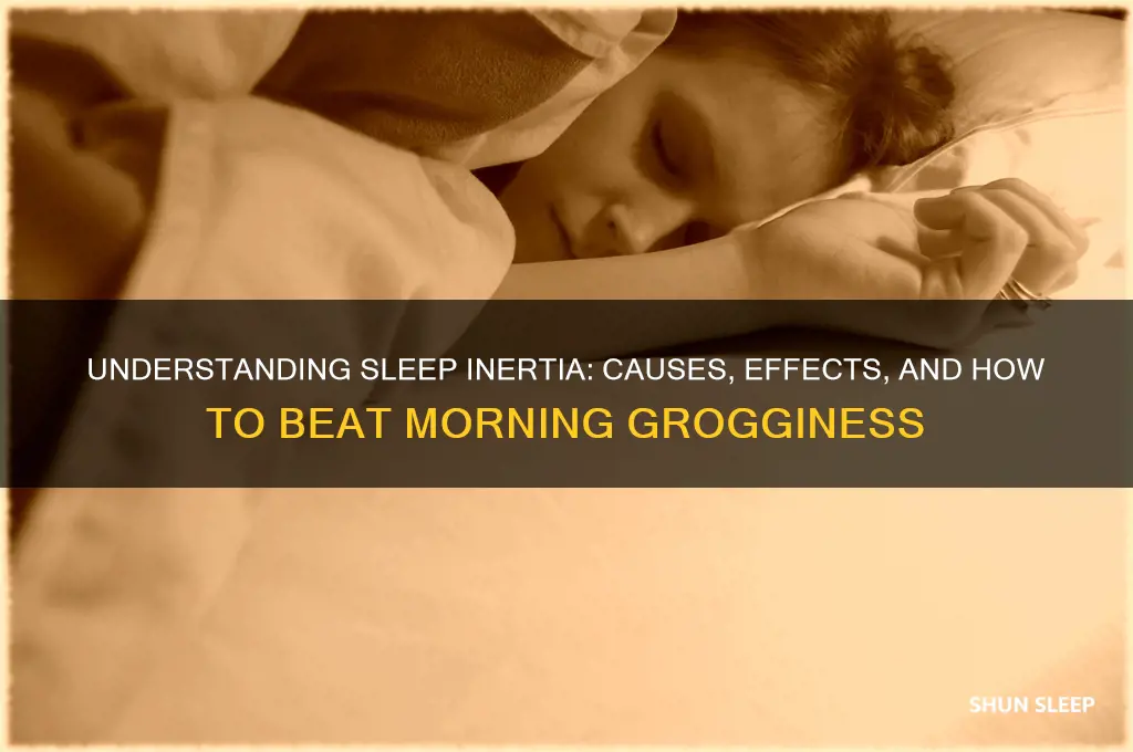 why do i get sleep inertia