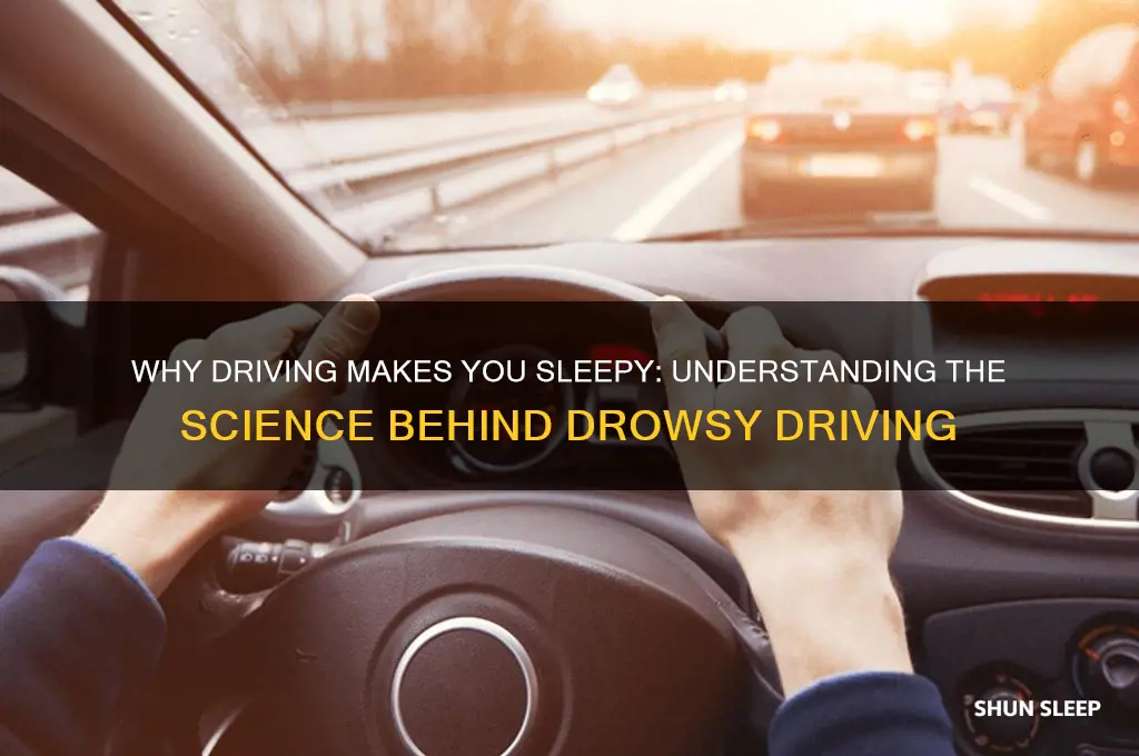 why do i get sleep when i drive