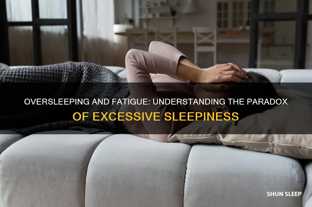 why do i get sleepy when i sleep more