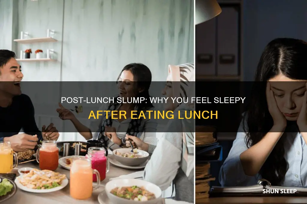 why do i get so sleep after lunch