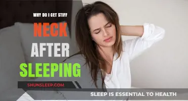 Why Do I Get a Stiff Neck After Sleeping? Causes & Solutions