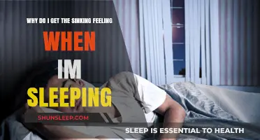 Why Do I Feel a Sinking Sensation While Sleeping? Explained