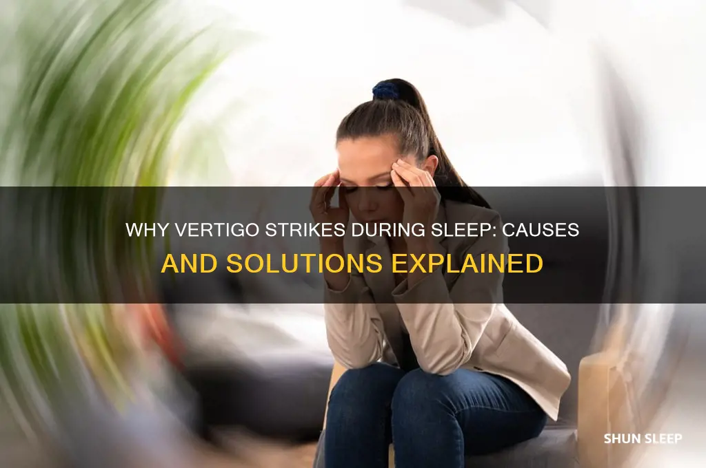 why do i get vertigo in my sleep