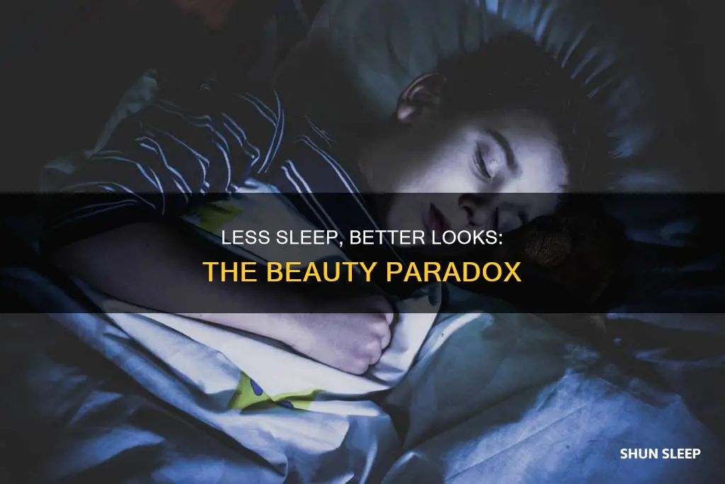 why do i look better when i sleep less