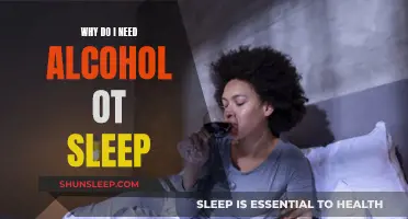 Alcohol's Sedative Effect: Sleep or Dependency?