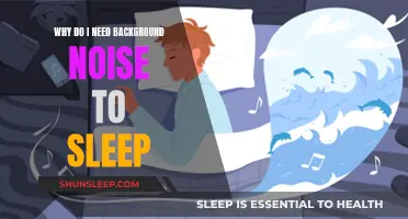 The Comfort of Background Noise for Sleep