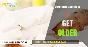 Aging and Sleep: Understanding Why Older Adults Need Less Rest
