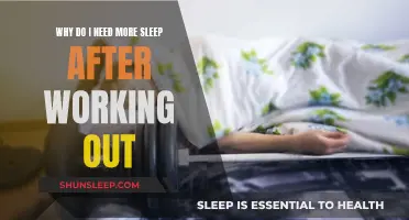 Working Out and Sleep: What's the Connection?