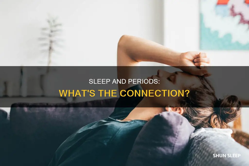 why do i need more sleep before my period