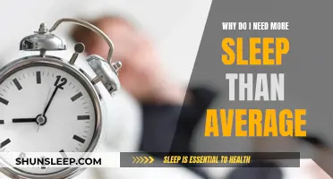The Mystery of Needing More Sleep Than Others