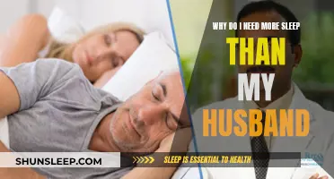 Sleep Needs: Why Do I Require More Than My Husband?