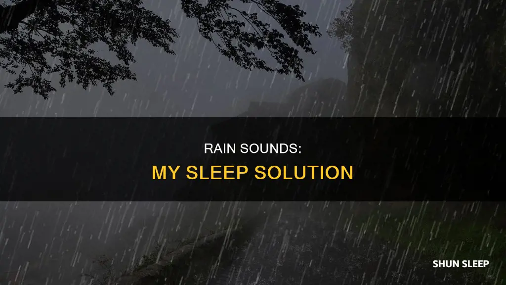 why do i need rain sounds to sleep