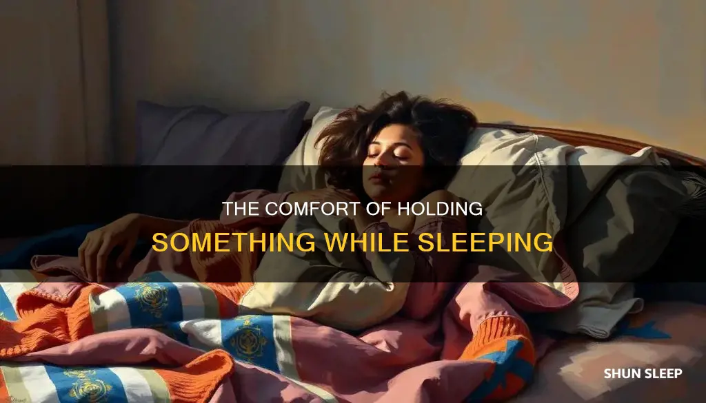 why do i need to hold something to sleep