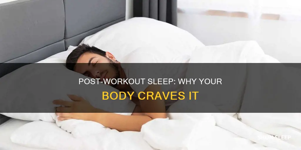 why do i need to sleep after a workout