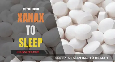 Xanax: Sleep Aid or Sleep Crutch?