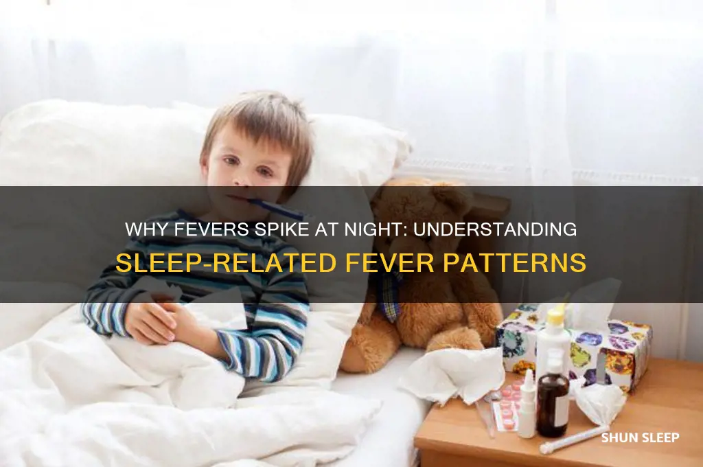 why do i only get a fever when i sleep