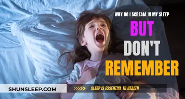 Sleep Screaming Mystery: Why Do I Do This?