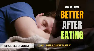 Eating and Sleeping: The Science Behind It