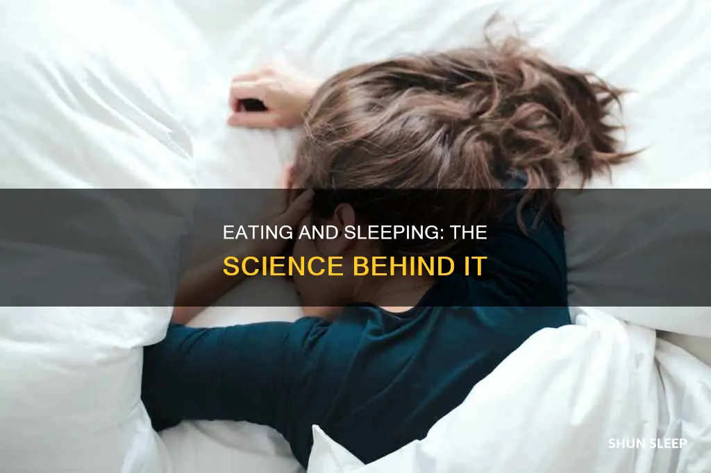 why do i sleep better after eating