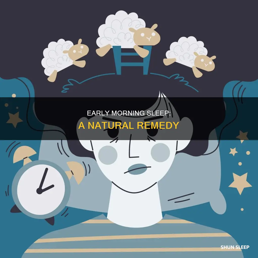 why do i sleep better early morning