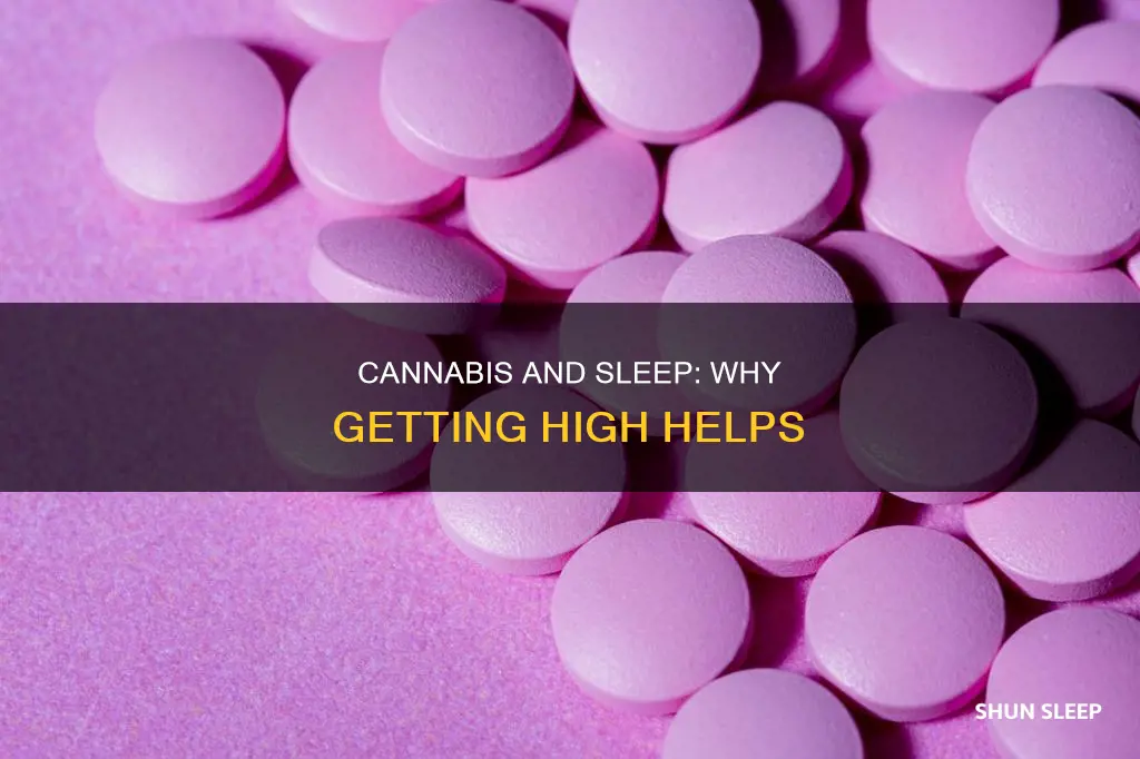 why do i sleep better high
