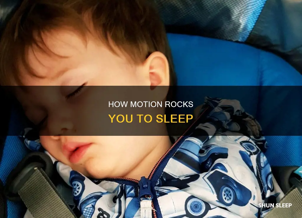 why do i sleep better in a moving car