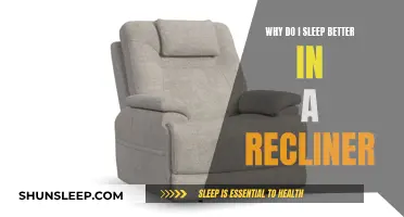Recliner Sleep: Comfort and Better Rest