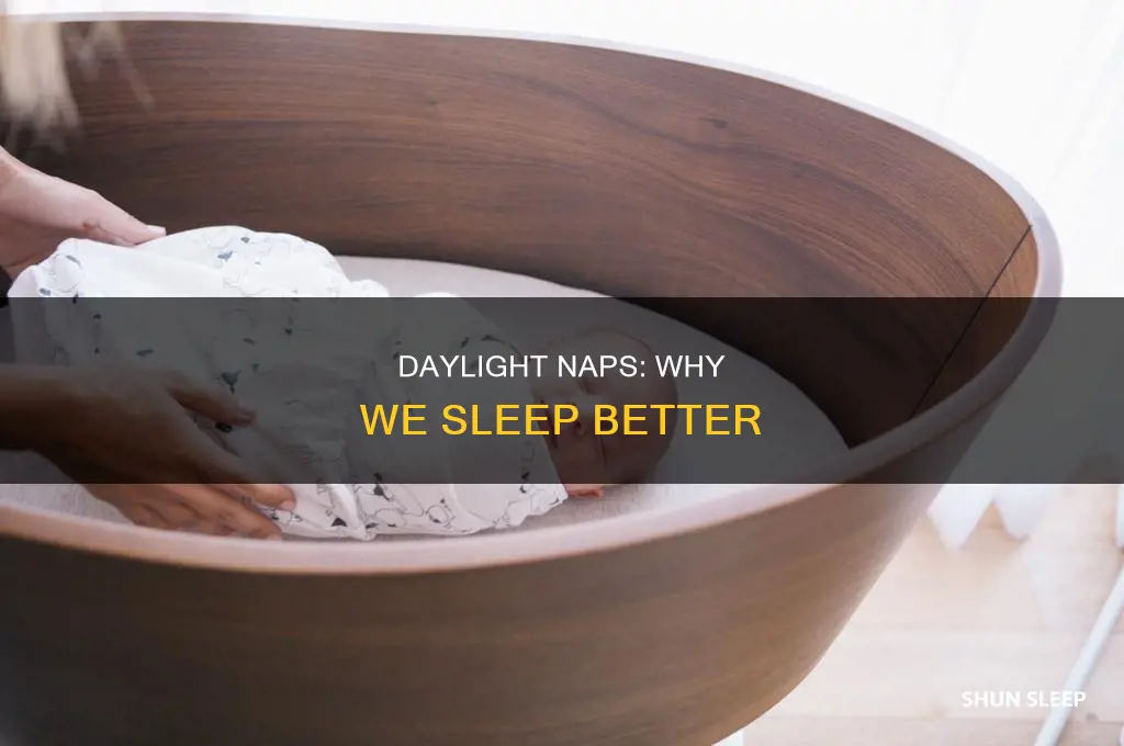 why do i sleep better in daylight