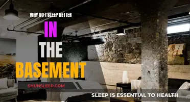 Basement Sleep: Cool, Quiet, Peaceful