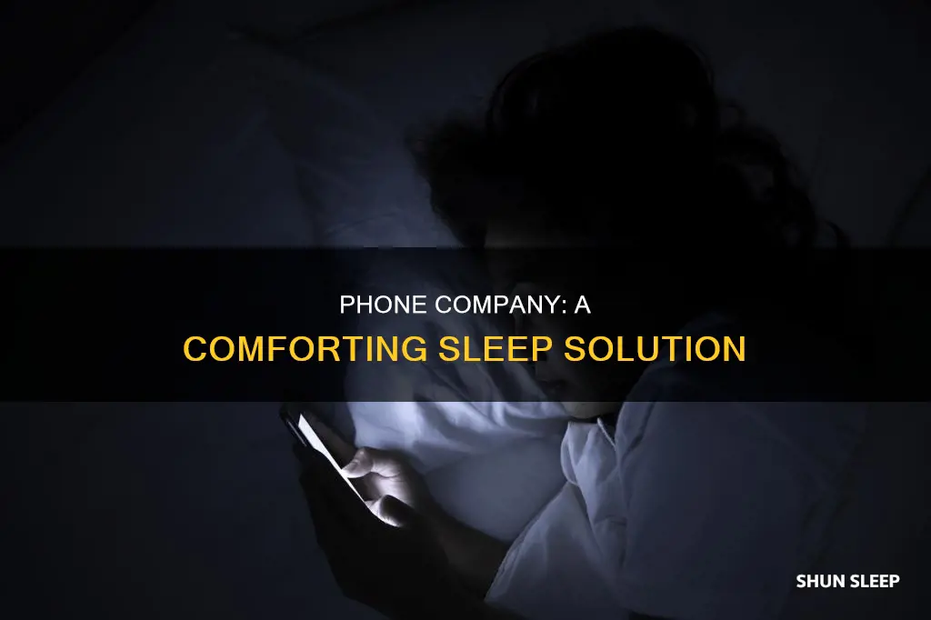 why do i sleep better on the phone with someone