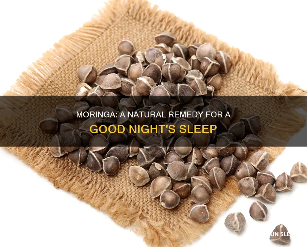 why do i sleep better when i take moringa