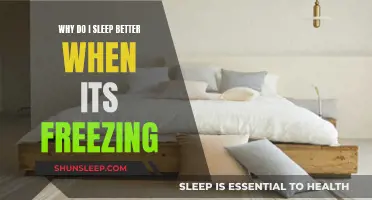 Freezing Nights, Better Sleep: Why?